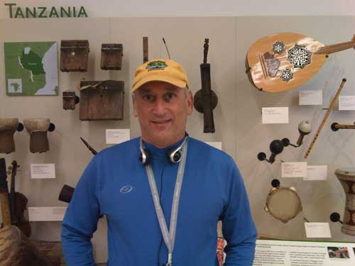 Alan at Museum of Musical Instruments