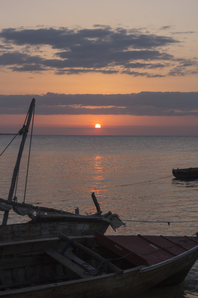 Beautiful Sunset on our last night in Stone Town