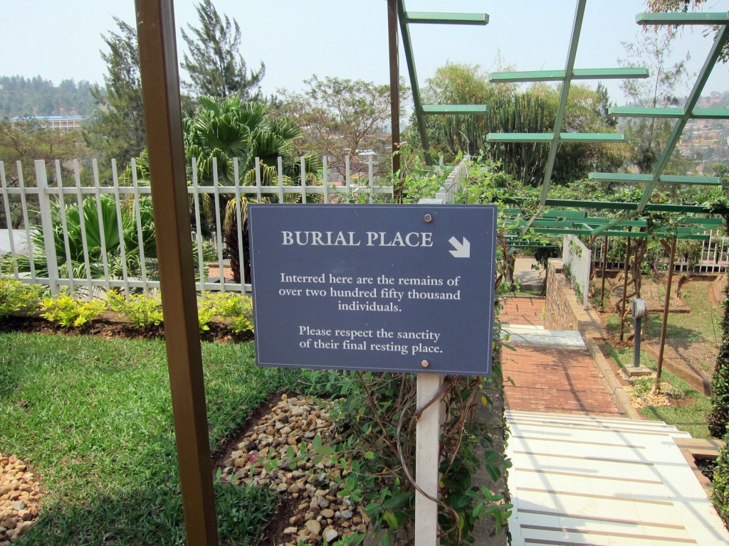 Memorial Burial Sign