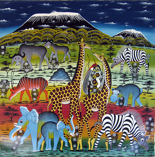 Tingatinga Painting
