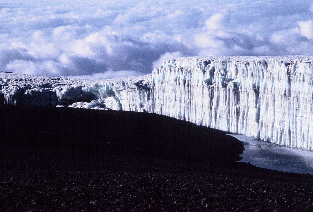 Glacier on Top of Kili