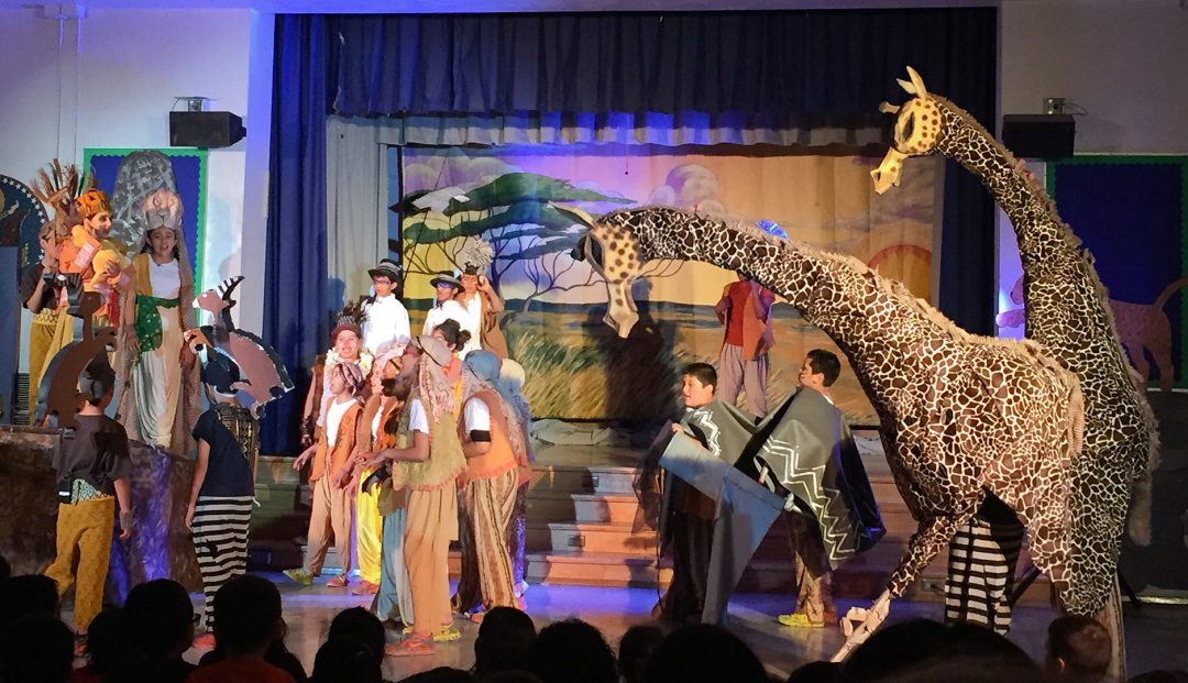 Kittridge Elementary Students Performing The Lion KingKittridge Elementary Students Performing The Lion King
